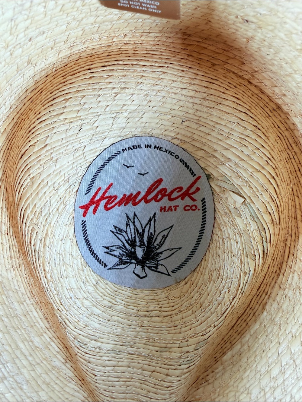 EUC Hemlock Hat Co Palm Straw Hat - Picture 7 of 8